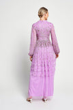 Agnes Sequin Maxi Dress - Pink