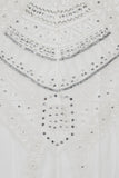 Bertha Embellished Maxi Dress - White