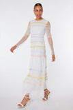Harriet White Lace Maxi Dress