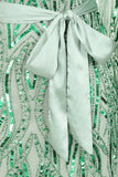 Isabella Green Embellished Maxi Dress