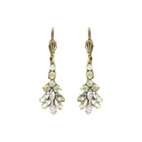 Leaf Stone Earrings - Lovett and Co.