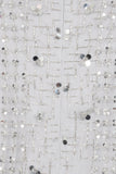 Lucile Grey Embellished Maxi Dress