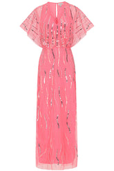 Mabel Embellished Maxi Dress - Strawberry Pink