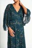 Sylvia Green Sequin Maxi Dress