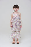 Carabelle Floral Print Tiered Dress