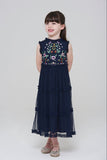 Aubrey Floral Embroidered Dress