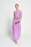 Agnes Sequin Maxi Dress - Pink