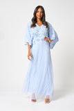 Airlie Blue Embellished Maxi Dress