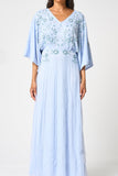 Airlie Blue Embellished Maxi Dress