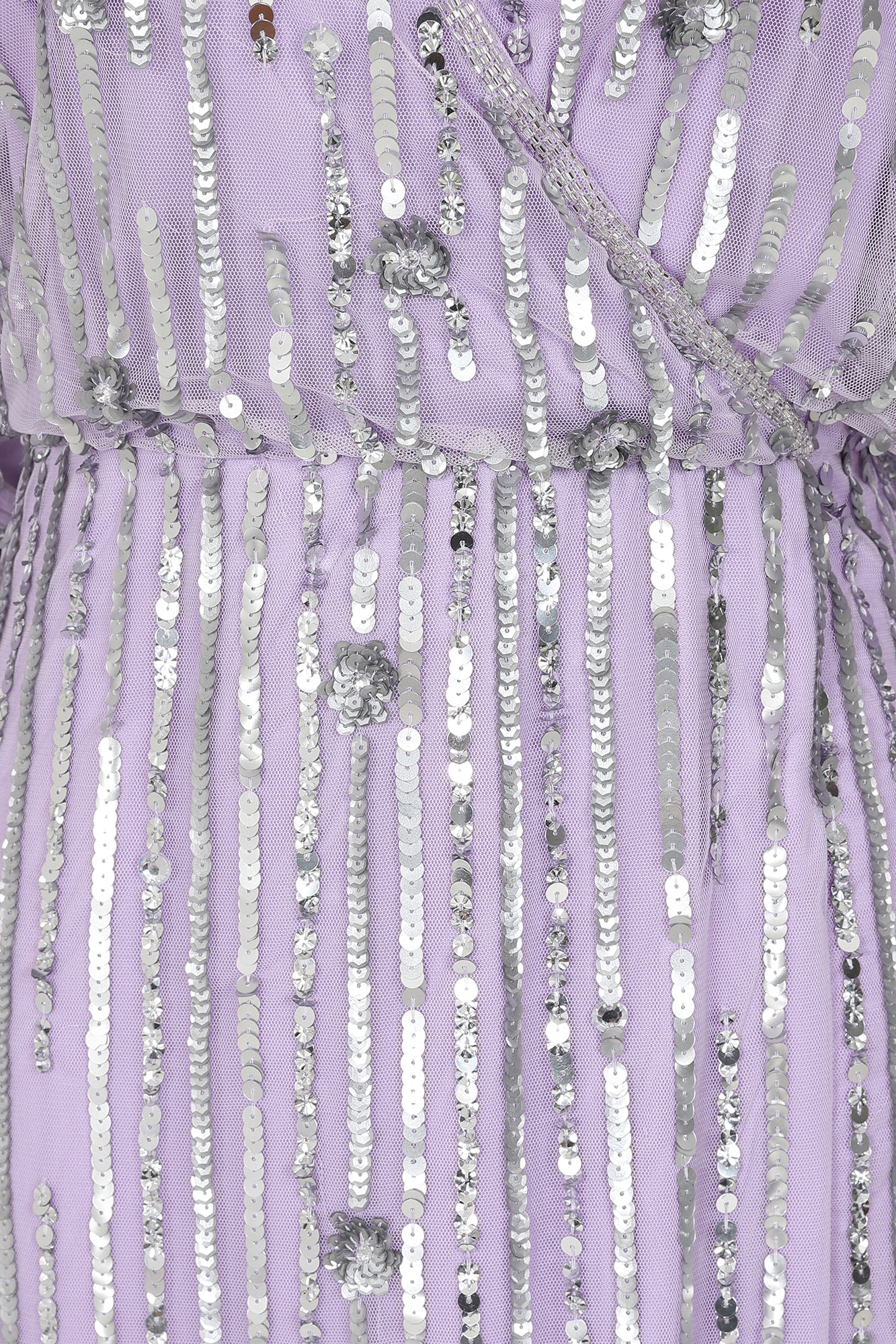 Alta Lilac Embellished Maxi Dress