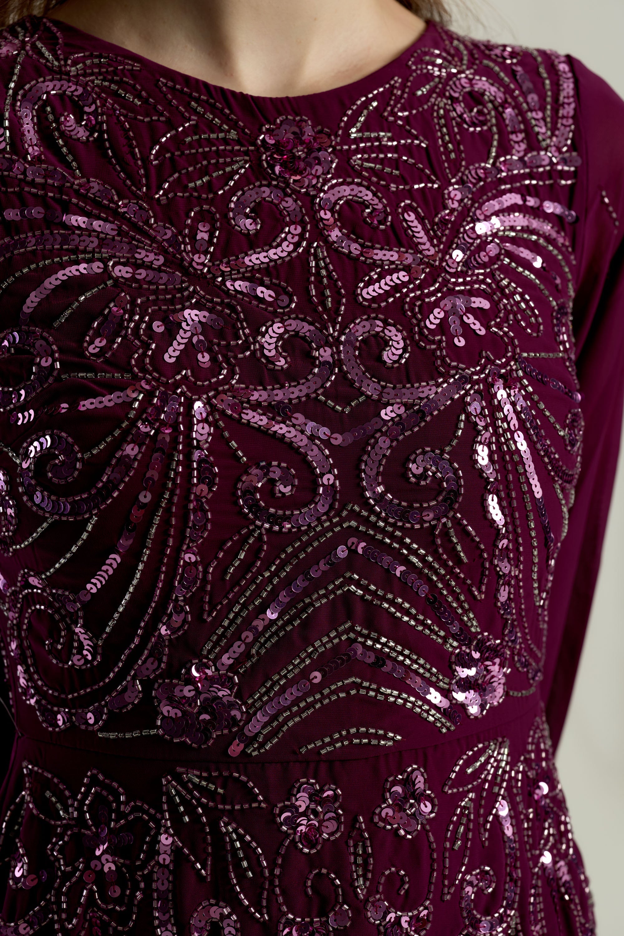 Ania Berry Sequin Maxi Dress