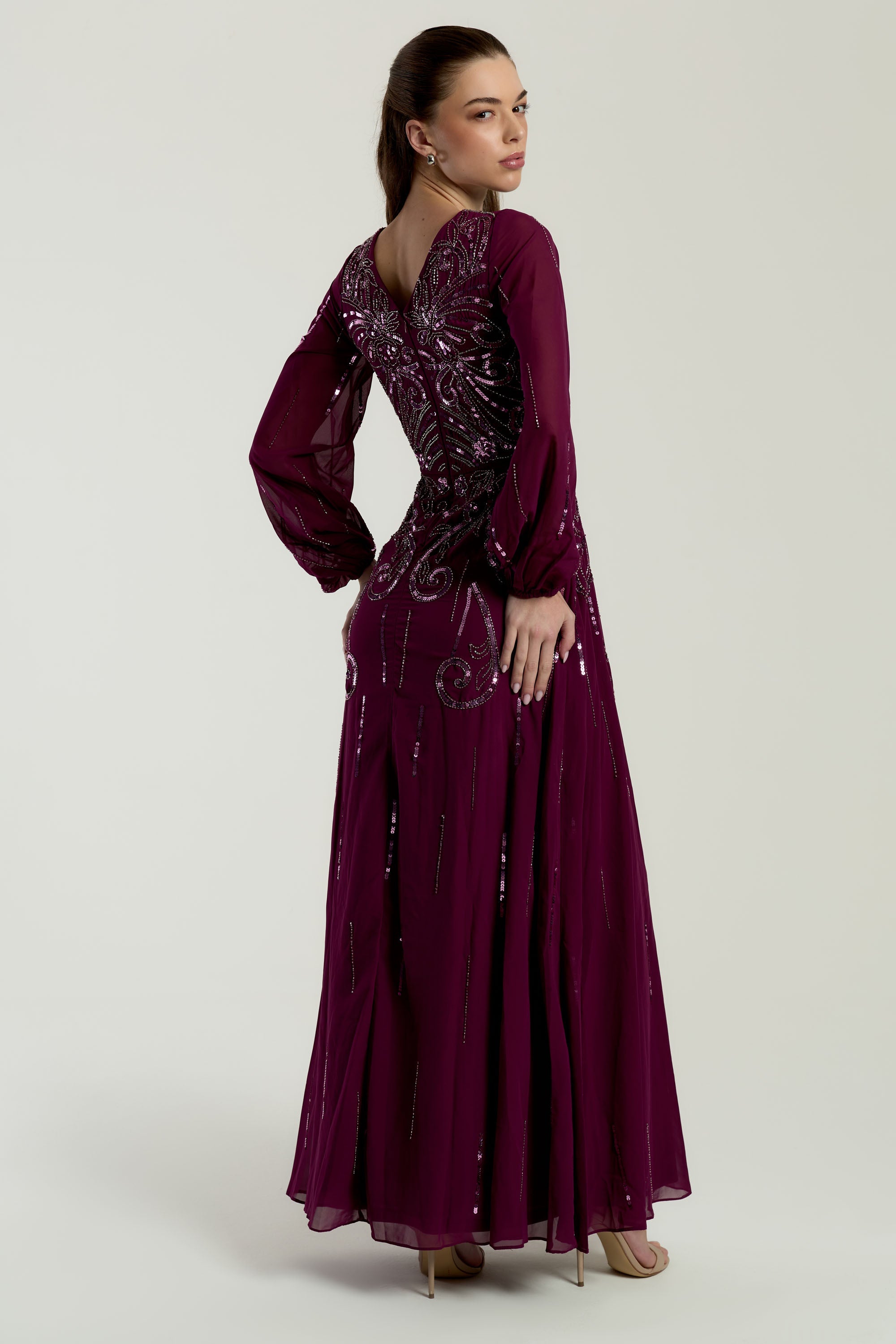 Ania Berry Sequin Maxi Dress