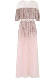 Beverly Blush Sequin Maxi Dress