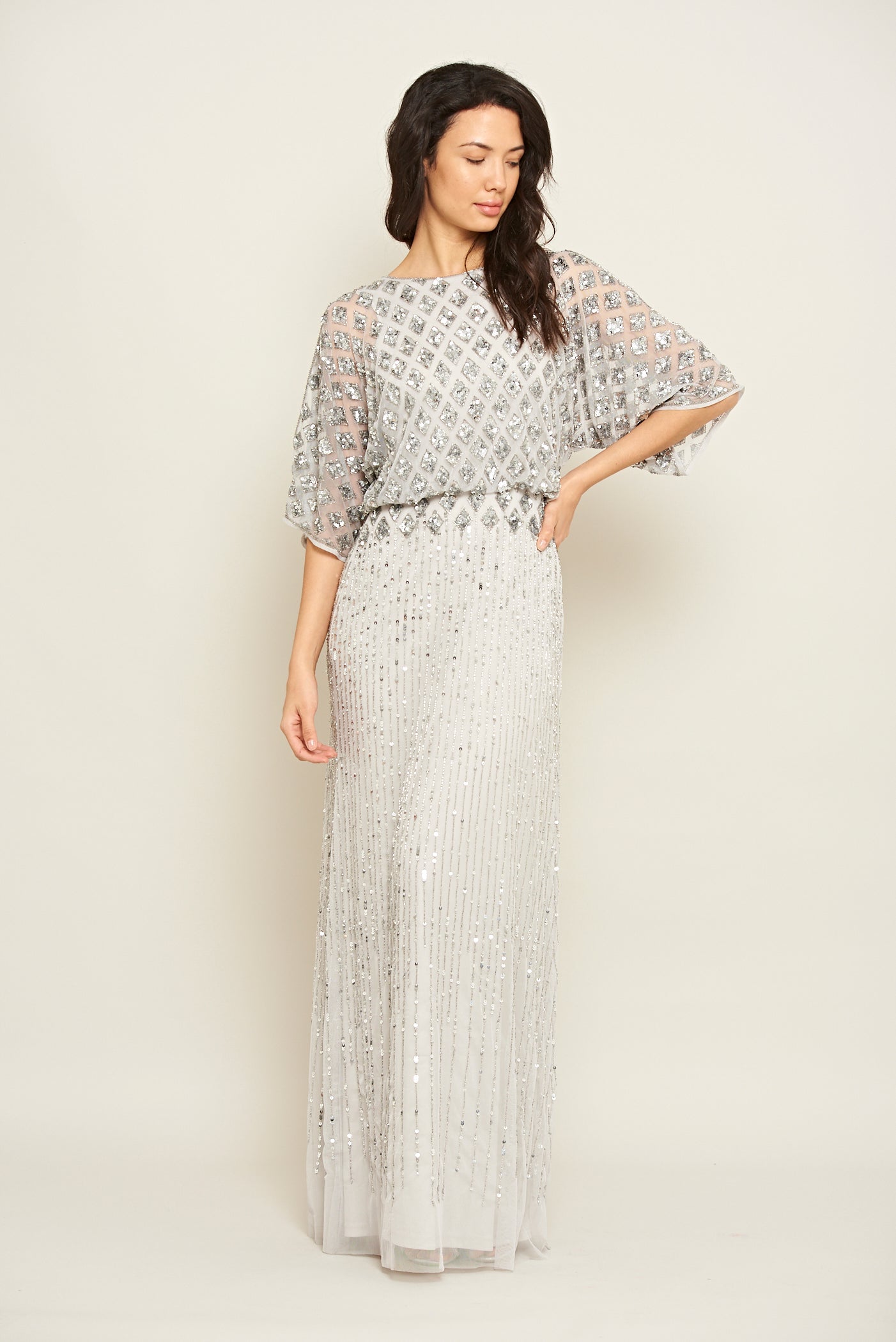 Cosmic Embellished Maxi Dress