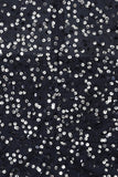 Edna Navy Sequin Midi Dress