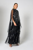 Eileen Black Sequin Maxi Dress