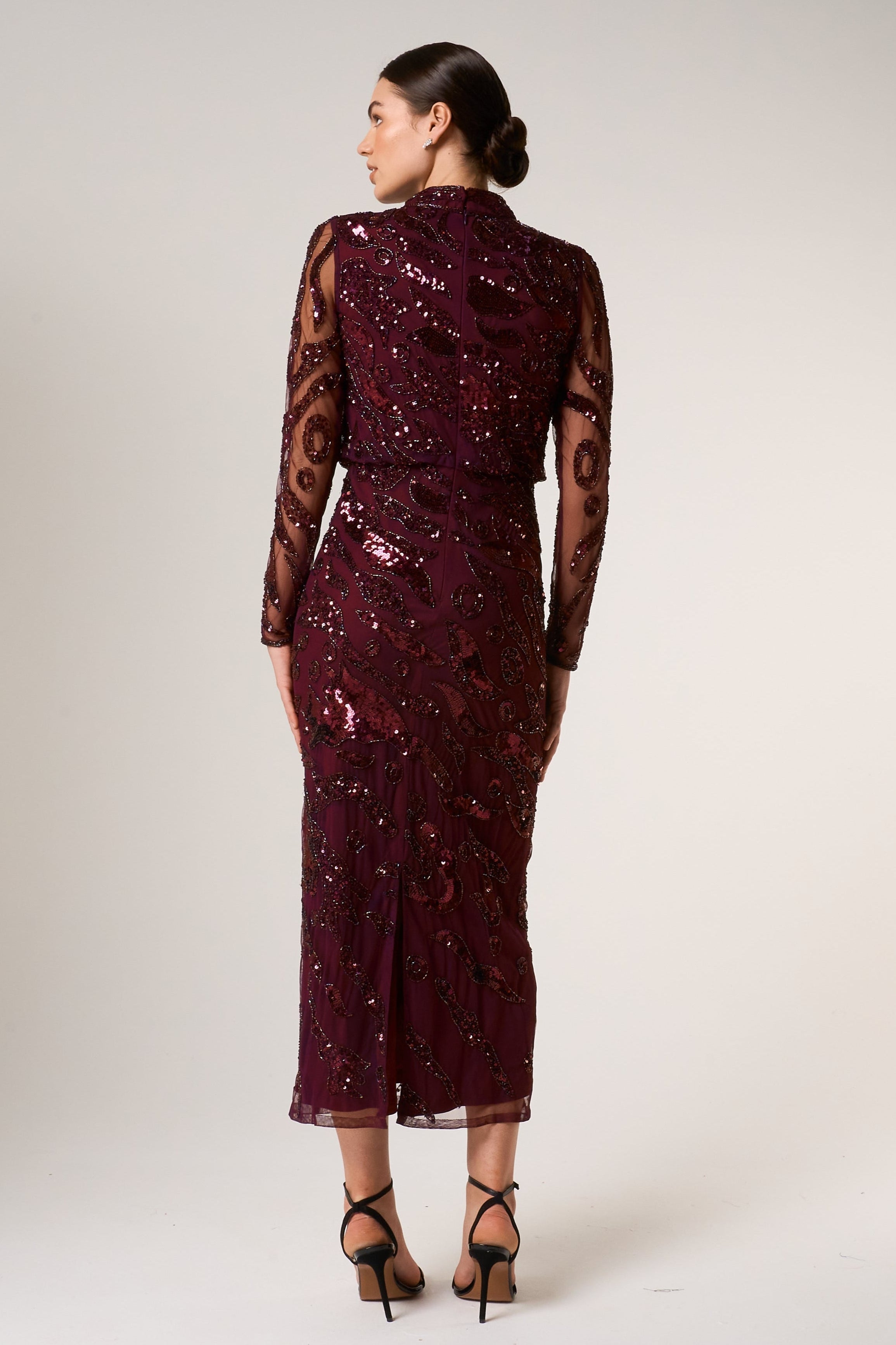 Ethel Sequin Midaxi Dress