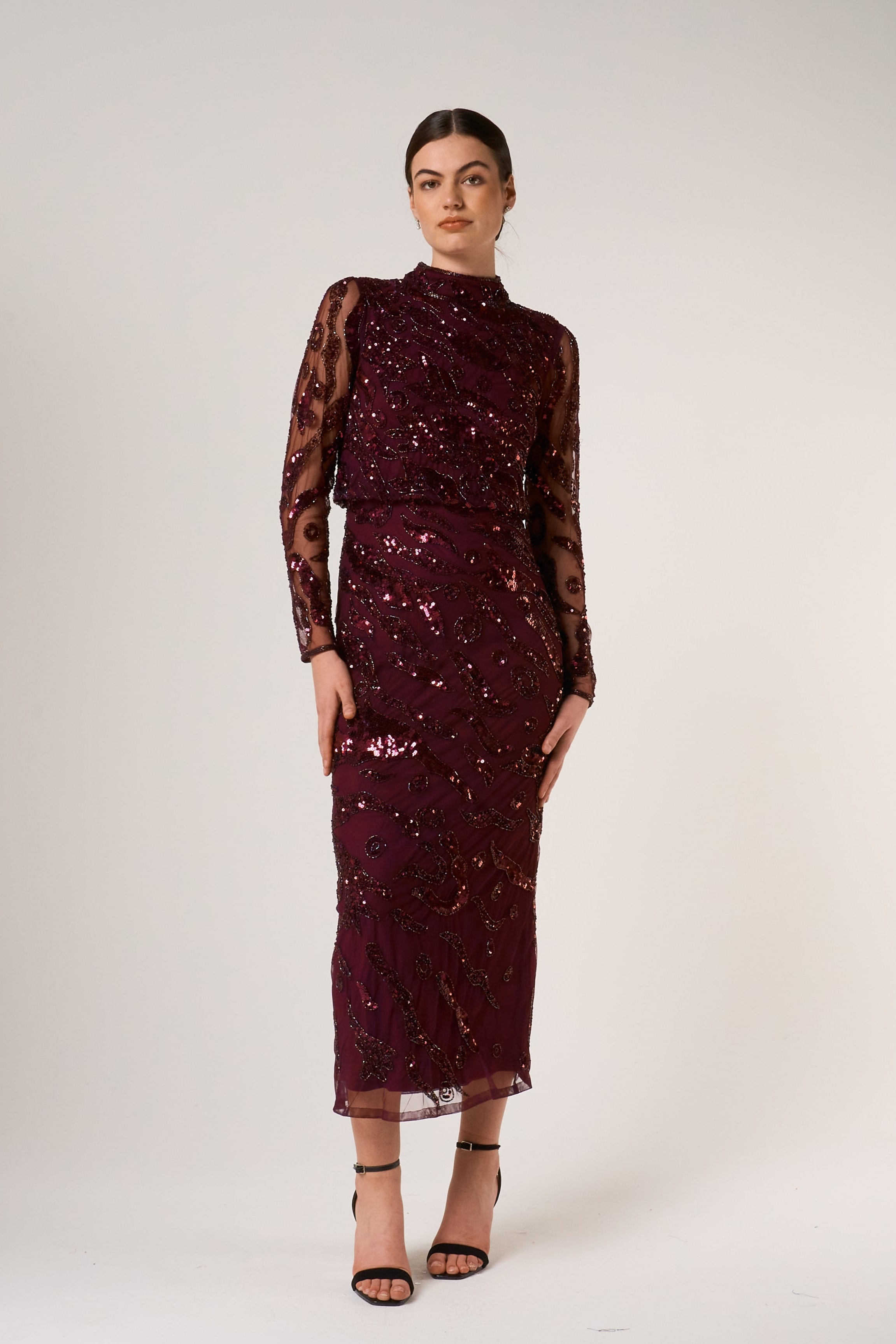 Ethel Sequin Midaxi Dress