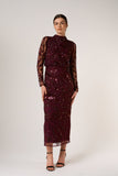 Ethel Sequin Midaxi Dress