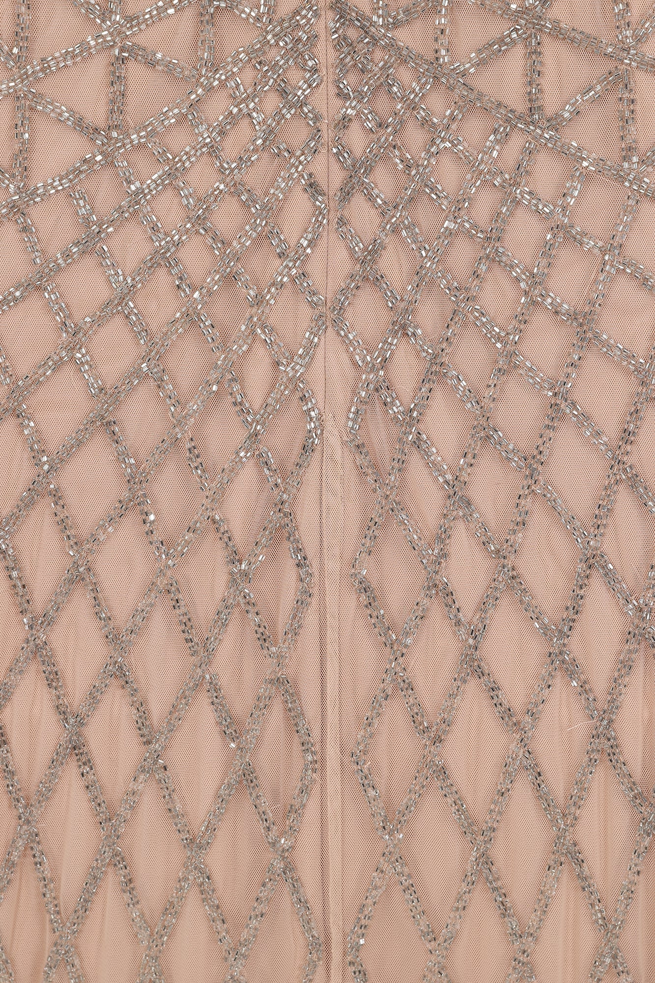 Etta Embellished Maxi Dress - Nude