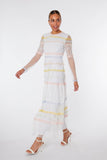 Harriet White Lace Maxi Dress