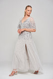 Gillian Grey Sequin Maxi Dress