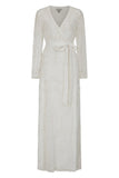 Grace White Embellished Maxi Dress