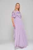 Ianthe Lilac Sequin Maxi Dress