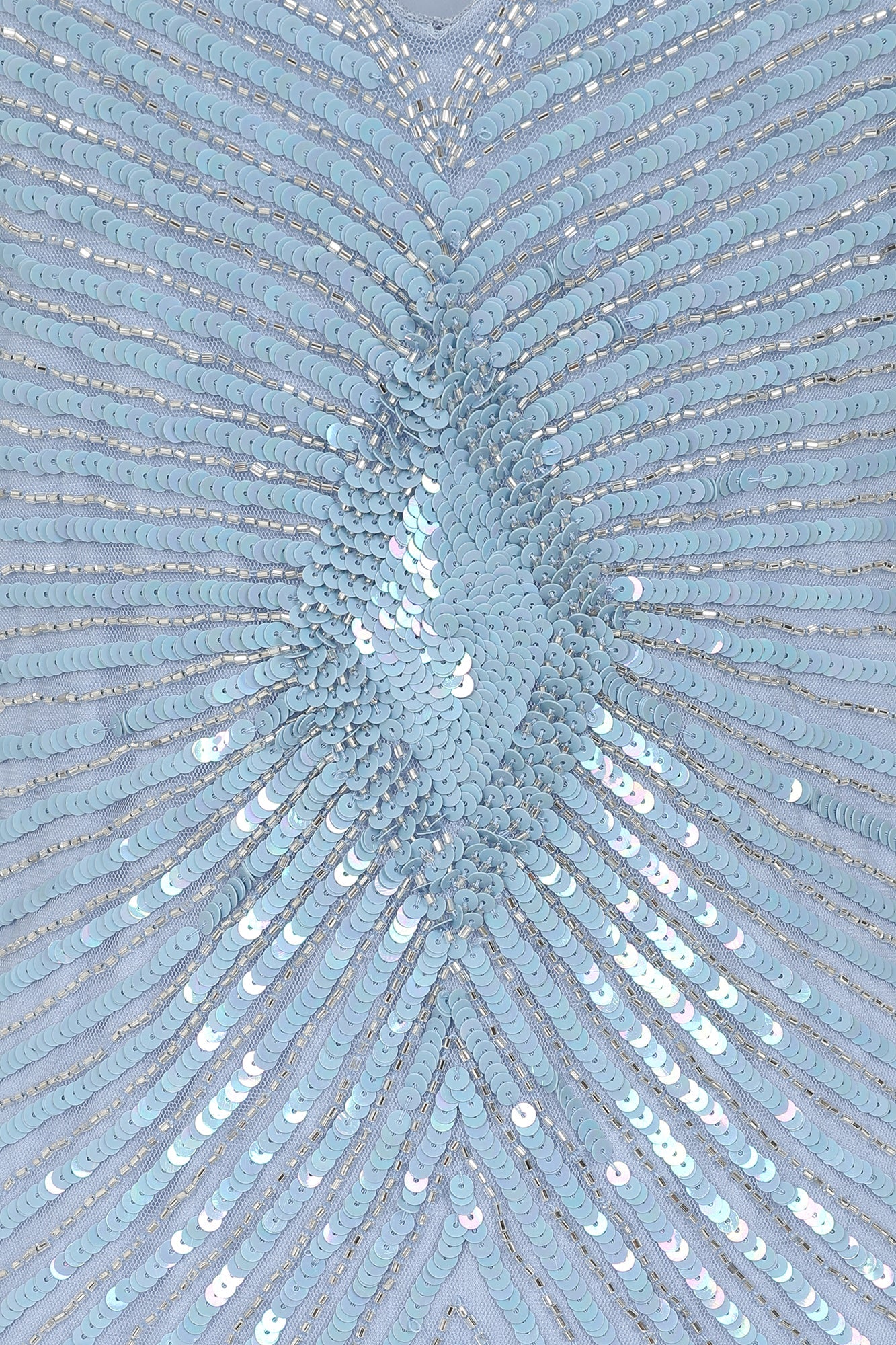 Irene Embellished Maxi Dress - Celestial Blue