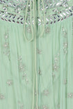 Jae Embellished Maxi Dress in Green