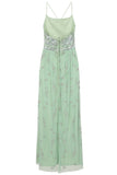 Jae Embellished Maxi Dress in Green