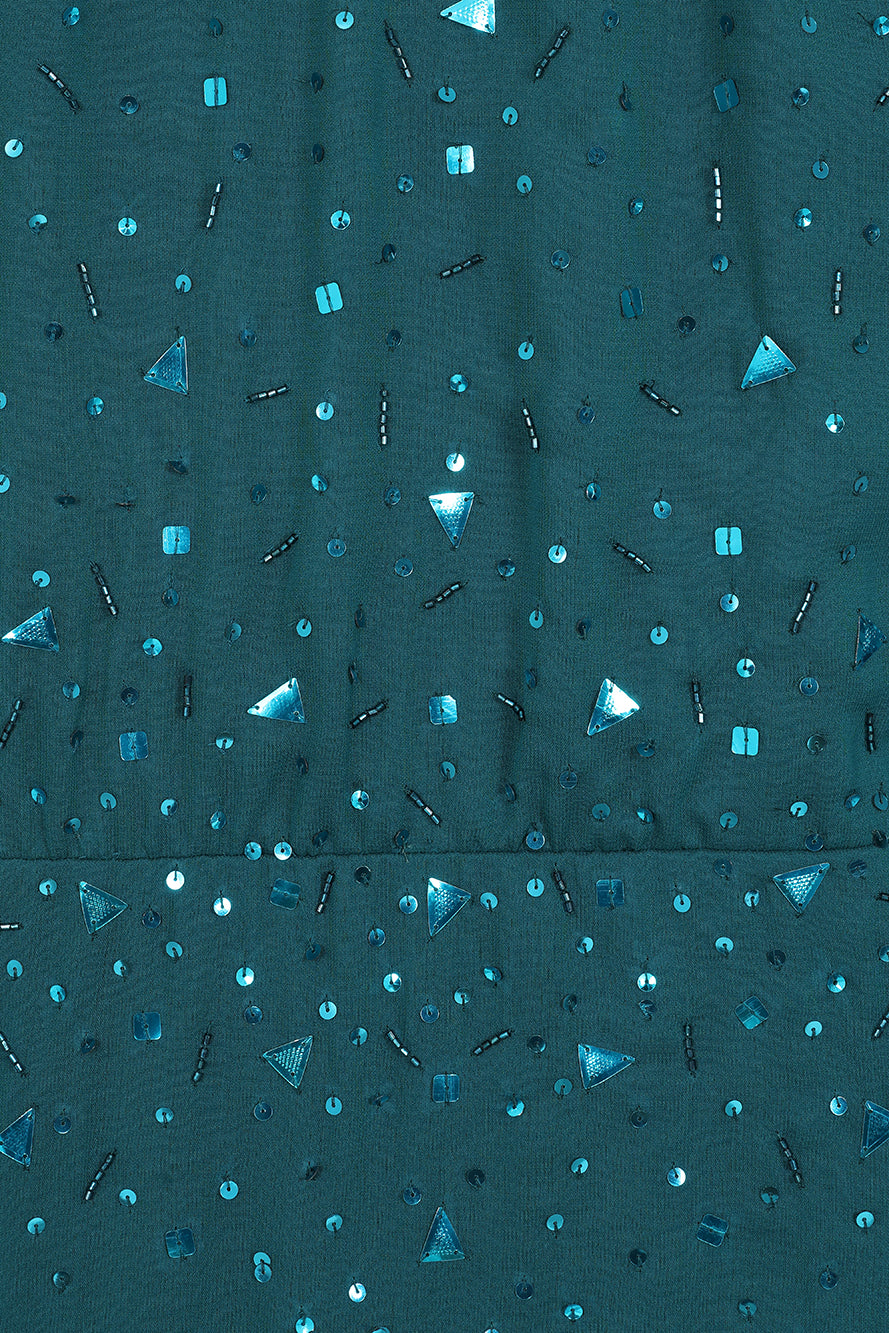 Katherine Green Embellished Midi Dress