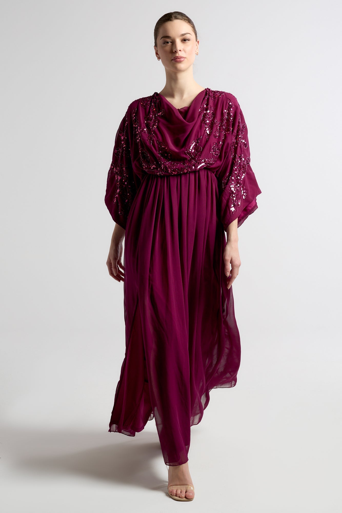 Leya Embellished Maxi Dress