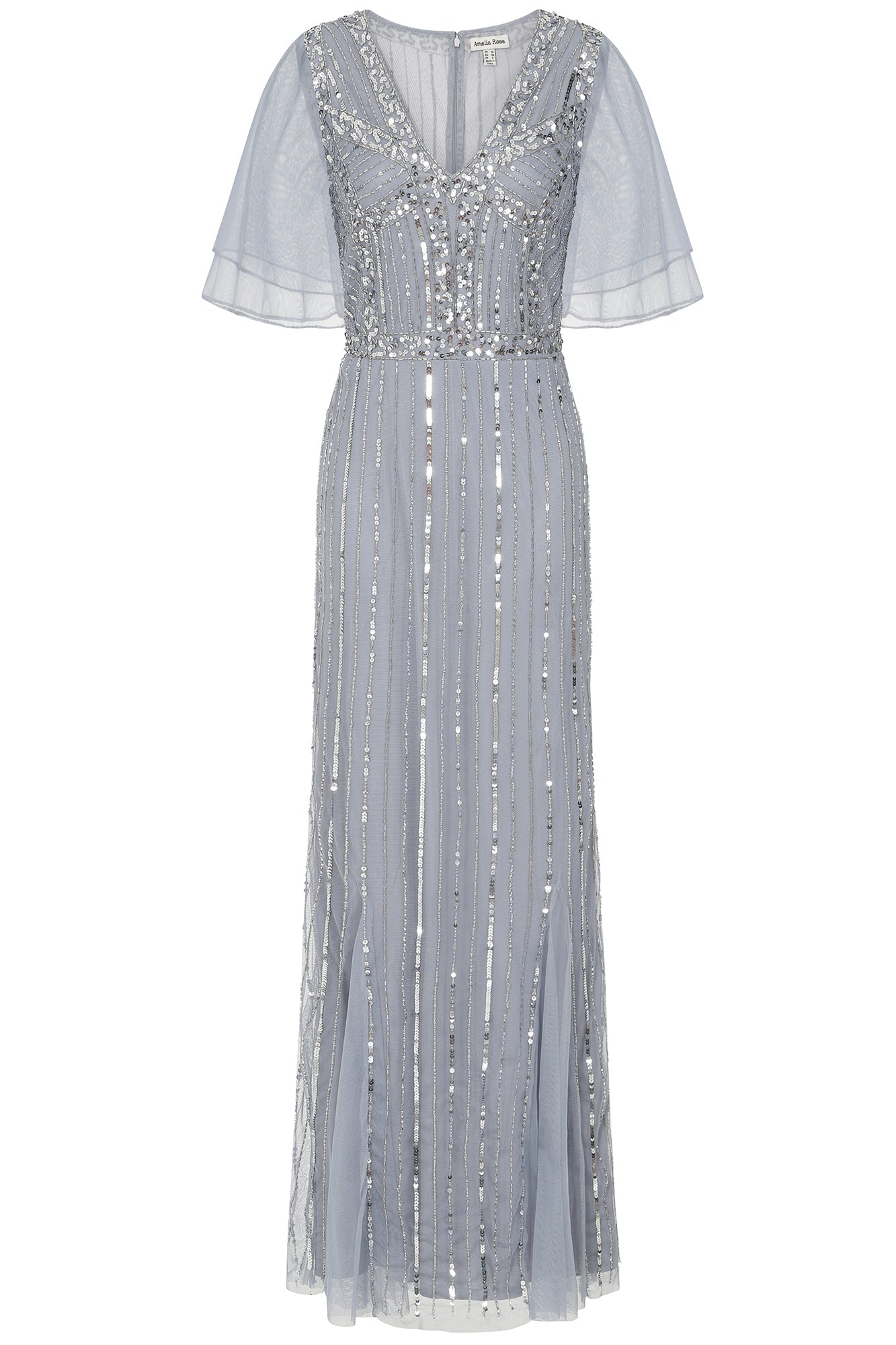 Lynda Grey Embellished Maxi Dress