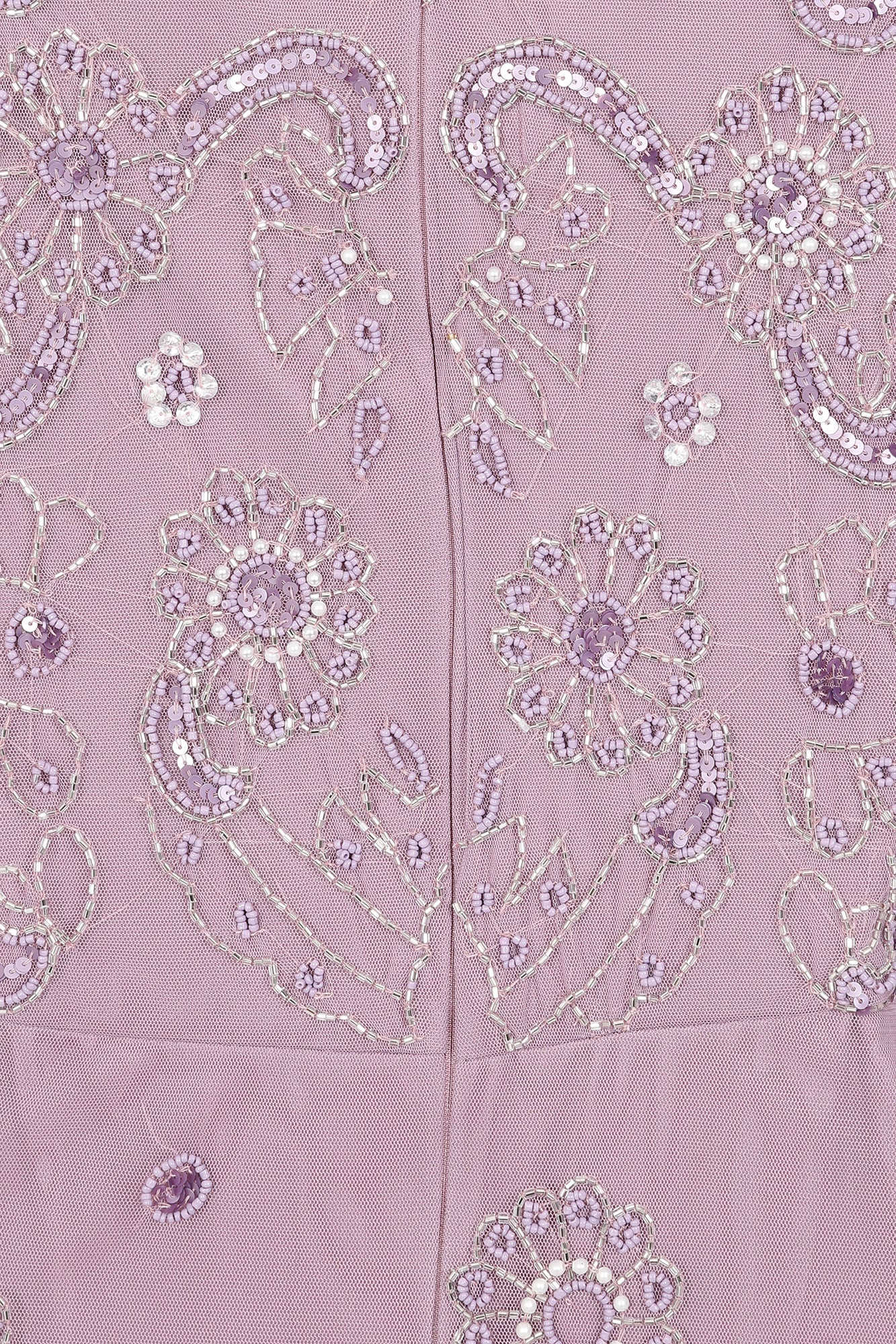 Sabina Embellished Maxi Dress in Lilac