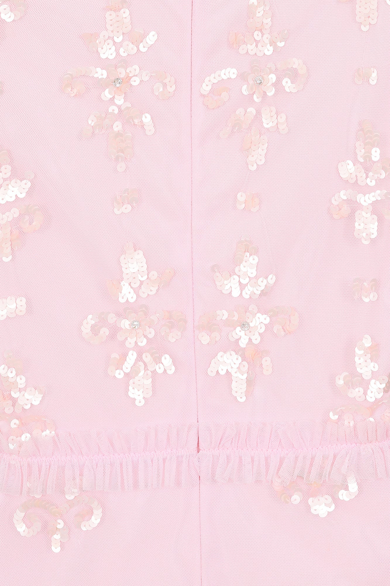 Shirley Sequin Maxi Dress in Blush Pink