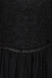 Sinead Black Lace Maxi Dress