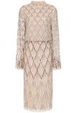 Tabitha Embellished Midi Dress