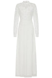 Willow Embellished Maxi Dress in White